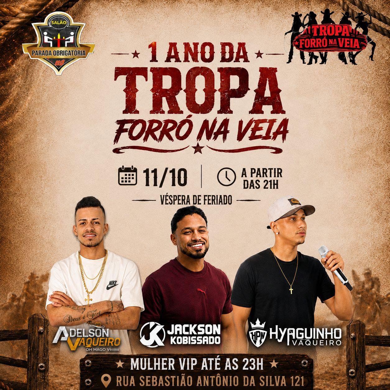 1 ANO DA TROPA FORRÓ NA VEIA💥